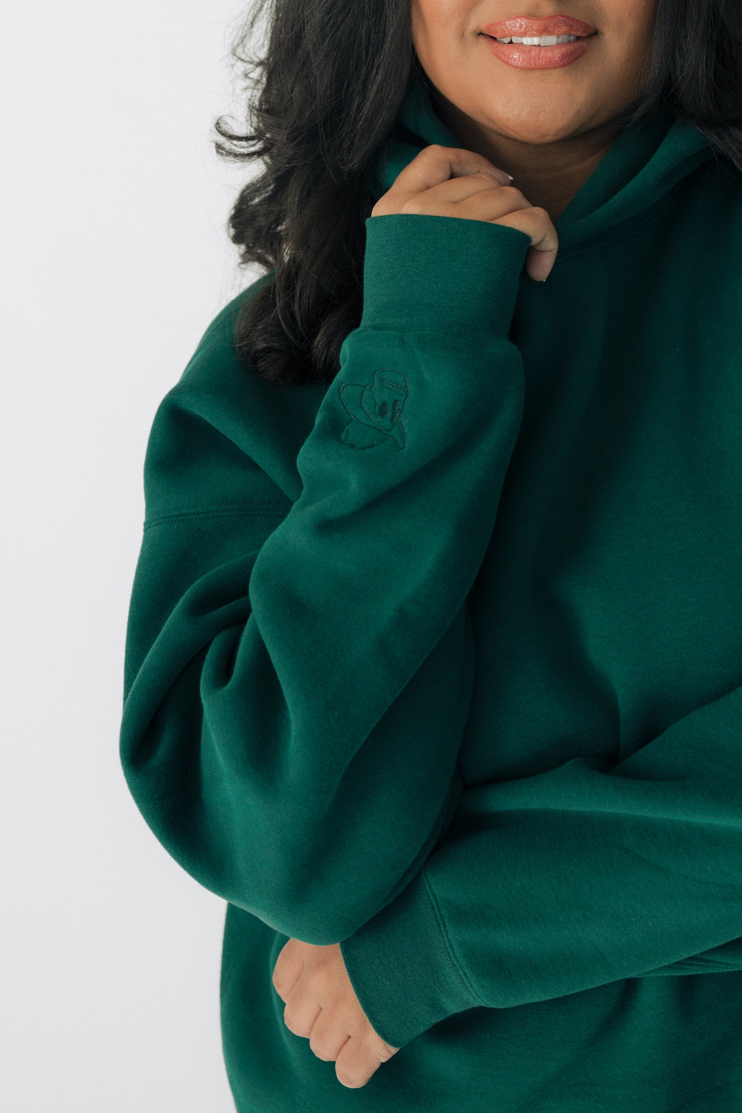 Easy Fit Hoodie Emerald