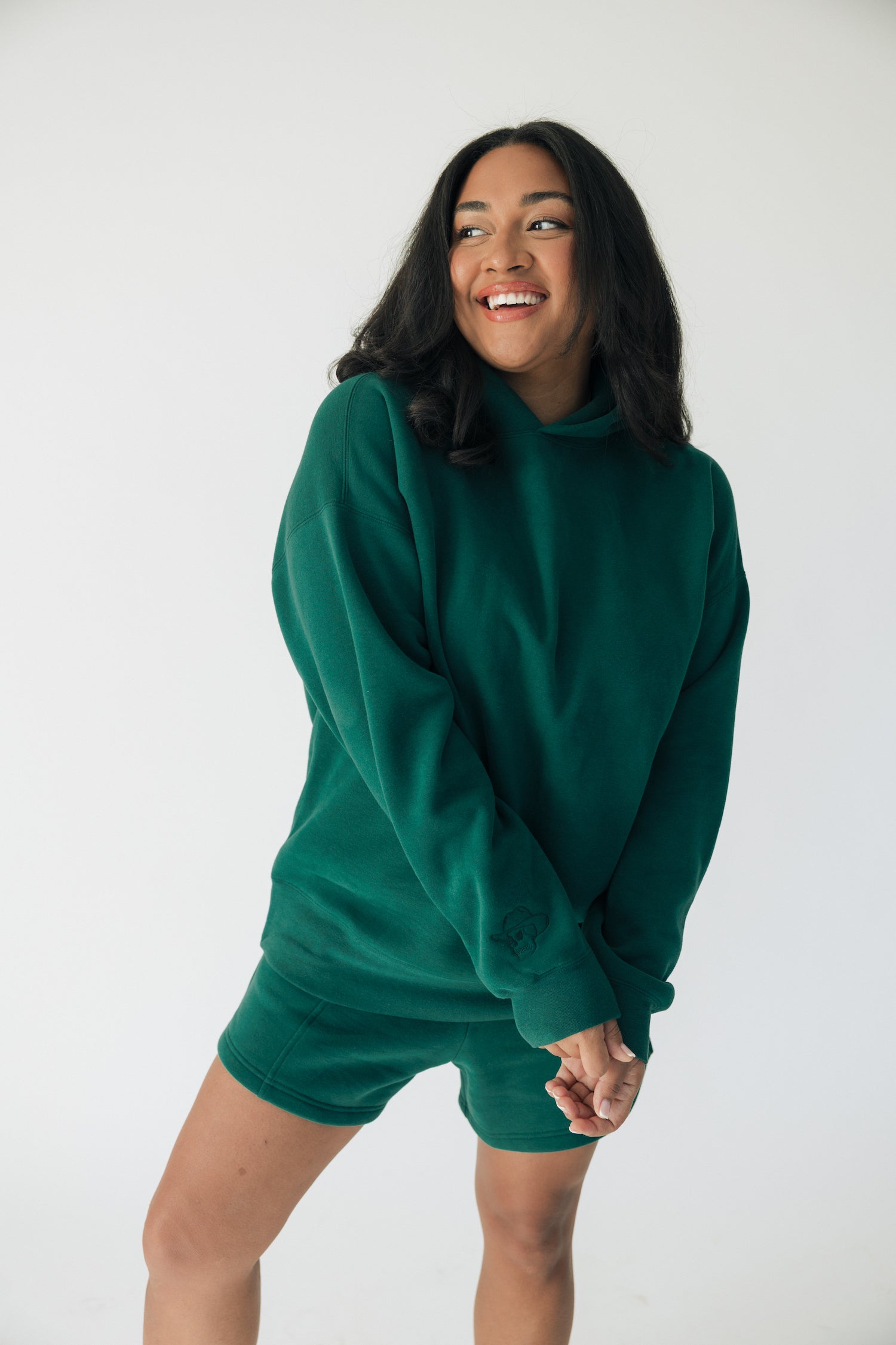 Easy Fit Hoodie Emerald